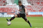 Pars v Hamilton Academical 6th April 2013. Callum Morris v Martin Canning (3of3).