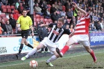 Pars v Hamilton Academical 6th April 2013. Alan Smith v Stephen Hendrie.