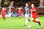 Pars v Raith Rovers 2nd January 2013. Andy Kirk v Simon Mensing.