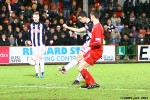 Pars v Raith Rovers 2nd January 2013. Shaun Byrne strikes!