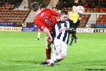 Pars v Raith Rovers 2nd January 2013. Ryan Wallace v Douglas Hill.