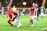 Pars v Raith Rovers 2nd January 2013. Pars v Raith Rovers 2nd January 2013. Ryan Wallace v Douglas Hill.