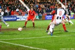 Pars v Raith Rovers 2nd January 2013. Ryan Thomson in action.