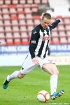 Andy Geggan. Pars v Airdrie Utd. 12th January 2013.