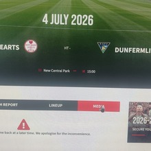What ? no match preview an hour before game ?