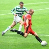 Celtic v Pars 16th September 2006. Jim Hamilton in action.