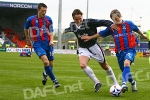 Inverness CT v Pars 12th May 2007. Tam McManus in action.