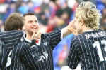 Inverness CT v Pars 17th March 2007. Stephen Glass celebrates the equaliser. (2of2)