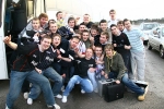 Inverness CT v Pars 17th March 2007. A happy journey home for the Dunfermline Athletic Supporters Club bus.