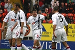 Dundee Utd. v Pars 30th Oct 2004. Nippers anger.