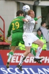 Pars v Celtic 19th February 2006. Andy Campbell v Shaun Maloney.