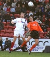 Pars v Dundee Utd. 22nd Jan 2005. Andrius Skerla in action.