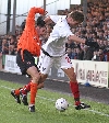 Pars v Dundee Utd. 22nd Jan 2005. Jesper Christiansen`s SPL debut.