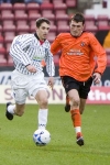 Pars v Dundee Utd. 25th February 2006. Aaron Labonte v David Robertson.