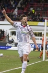 Pars v Dundee Utd. 25th February 2006. Mark Burchill celebrating!