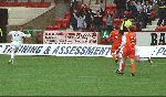 Pars v Dundee Utd. 17th April 2004. Greg Shields scores!