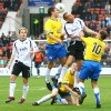 Pars v Hamilton Academical 20th October 2007. Jim Hamilton in action.