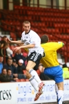 Pars v Hamilton Academical 20th October 2007. Calum Woods in action.