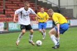 Pars v Hamilton Academical 20th October 2007. Calum Woods in action.