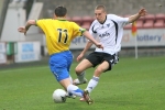 Pars v Hamilton Academical 20th October 2007. Calum Woods v Mark Gilhaney.