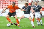 Pars v Dundee United 21st April 2007. Tam McManus v Lee Wilkie.