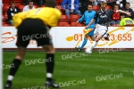 Pars v Dundee United 21st April 2007. Greg Shields feeds the perfect ball.