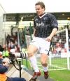 Pars v Dundee United 21st April 2007. Tam McManus celebrates - in style!