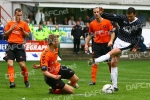 Pars v Dundee United 21st April 2007. Jim McIntyre shoots!