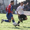 Pars v Inverness C.T. 23rd April 2005. Derek Young in action.