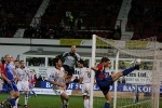 Pars v Inverness CT. 8th Febuary 2006. No, the ball is not in the net.