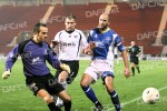Pars v Queen of the South 22nd December 2007. Mark Burchill in action.