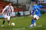 Pars v Queen of the South 31st January 2009. Steven Bell v Robert Harris.