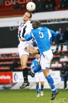 Pars v Queen of the South 31st January 2009. Graham Bell v Crag Barr.