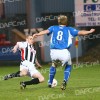 Pars v Queen of the South 31st January 2009. Scott Thomson v Neil McFarlane.