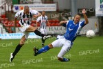 Pars v Queen of the South 9th August 2008. Calum Woods lets fly!