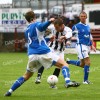 Pars v Queen of the South 9th August 2008. Andy Kirk scores the winner!