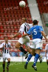 Pars v Queen of the South 9th August 2008. Graham Bayne v Andy Aitken.