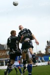 Queen of the South v Pars 15th March 2008. Calum Woods and Greg Shields in action.