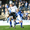 Queen of the South v Pars 6th October 2007. Jim Hamilton in action.