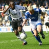 Queen of the South v Pars 6th October 2007. Souleymane Bamba v Sean O`Connor.