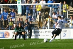 Queen of the South v Pars 6th October 2007. Mark Burchill shoots!
