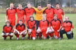 Team Photo. Queen of the South Supporters v Dunfermline Athletic Supporters Team. 15th March 2008.