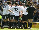 Scottish Cup Final 2004. Close up of celebrations!