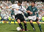 Scottish Cup Final 2004. Stevie Crawford v Jackie McNamara