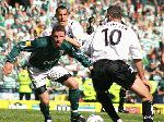 Scottish Cup Final 2004. Davide Grondin v Alan Thomson