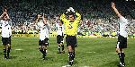 Scottish Cup Final 2004. Players applauding the fans (2)