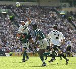 Scottish Cup Final 2004. Craig Brewster v Neil Lennon