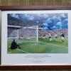 Framed Cup Final Print (signed by Jim Leishman)